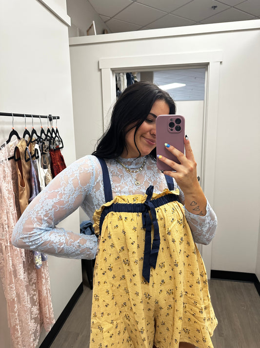 Floral Lace Long Sleeve