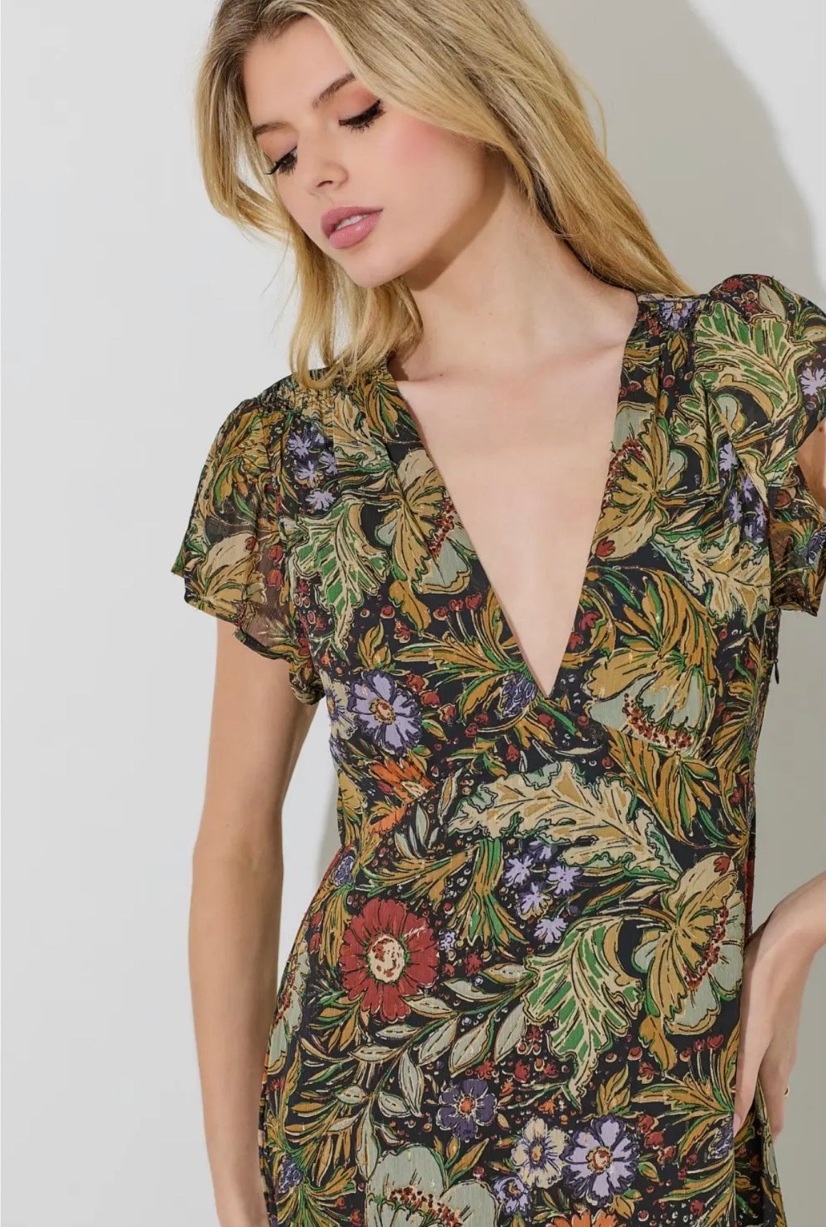 Boho Floral Maxi