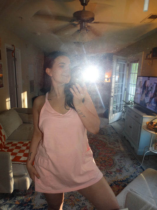 Baby Pink Athletic Dress