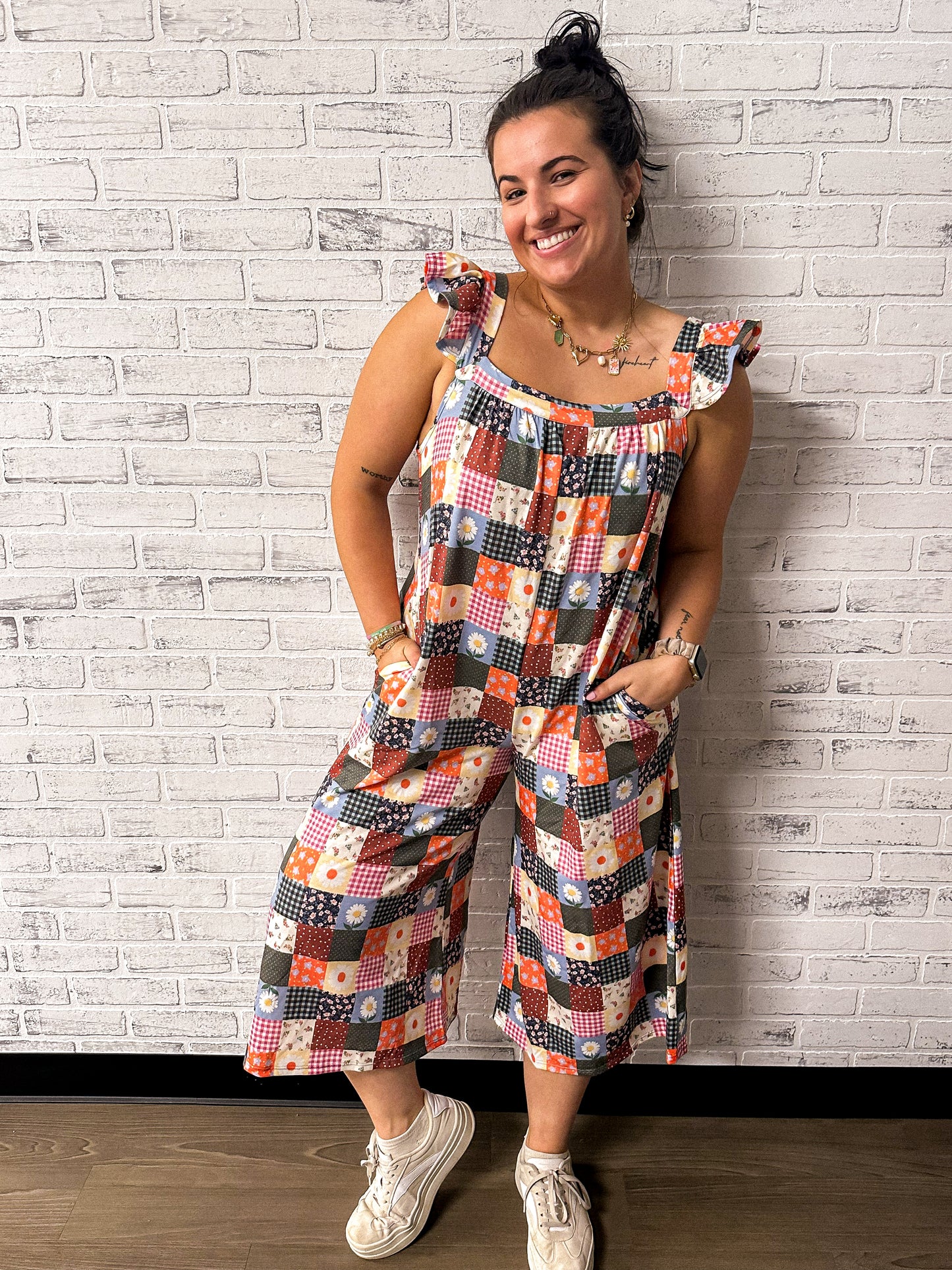 Patchwork Jumpsuit