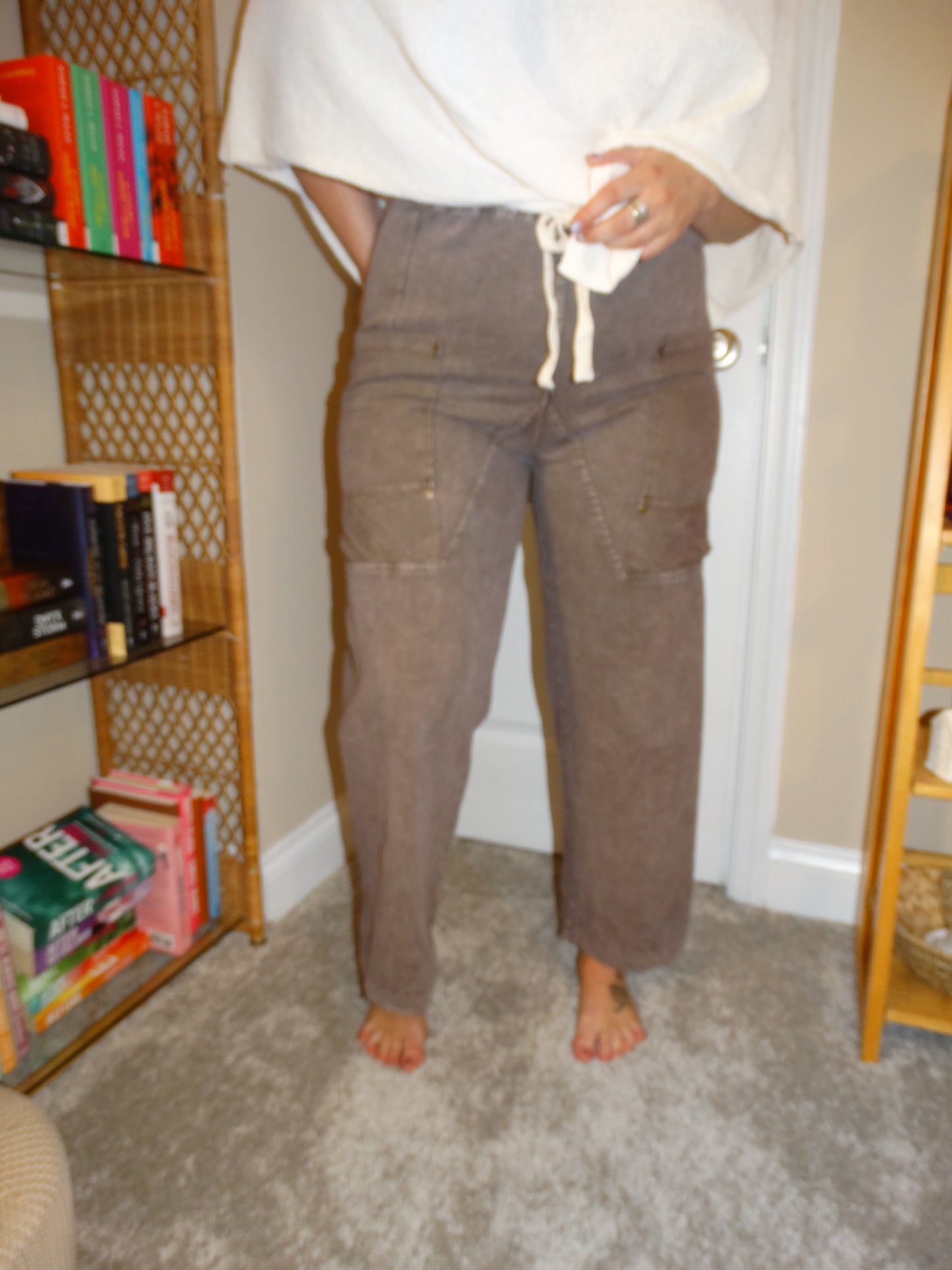 Espresso Cargo Pants