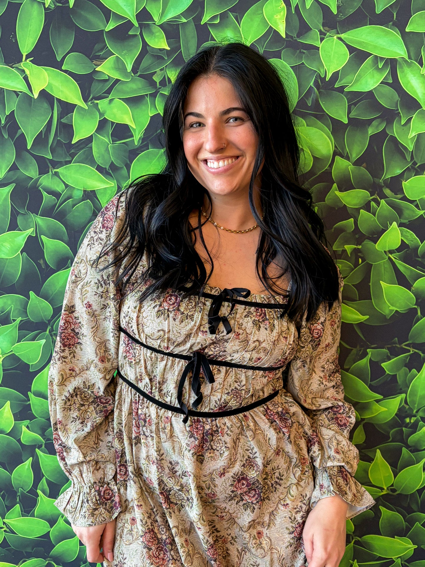 Antique Sage Midi Dress