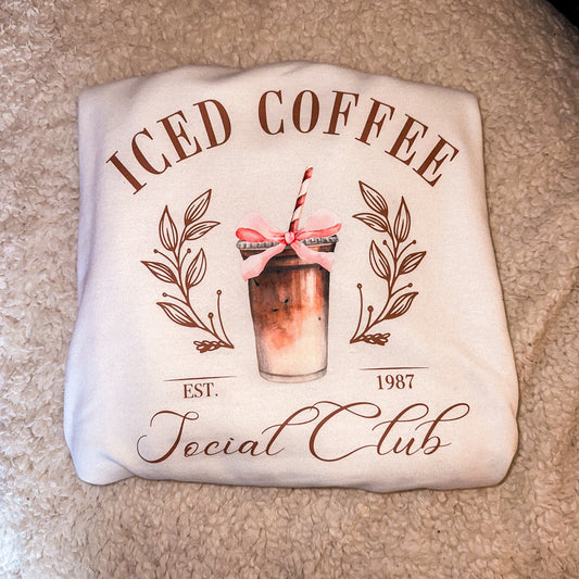 Iced Coffee Social Club Crewneck