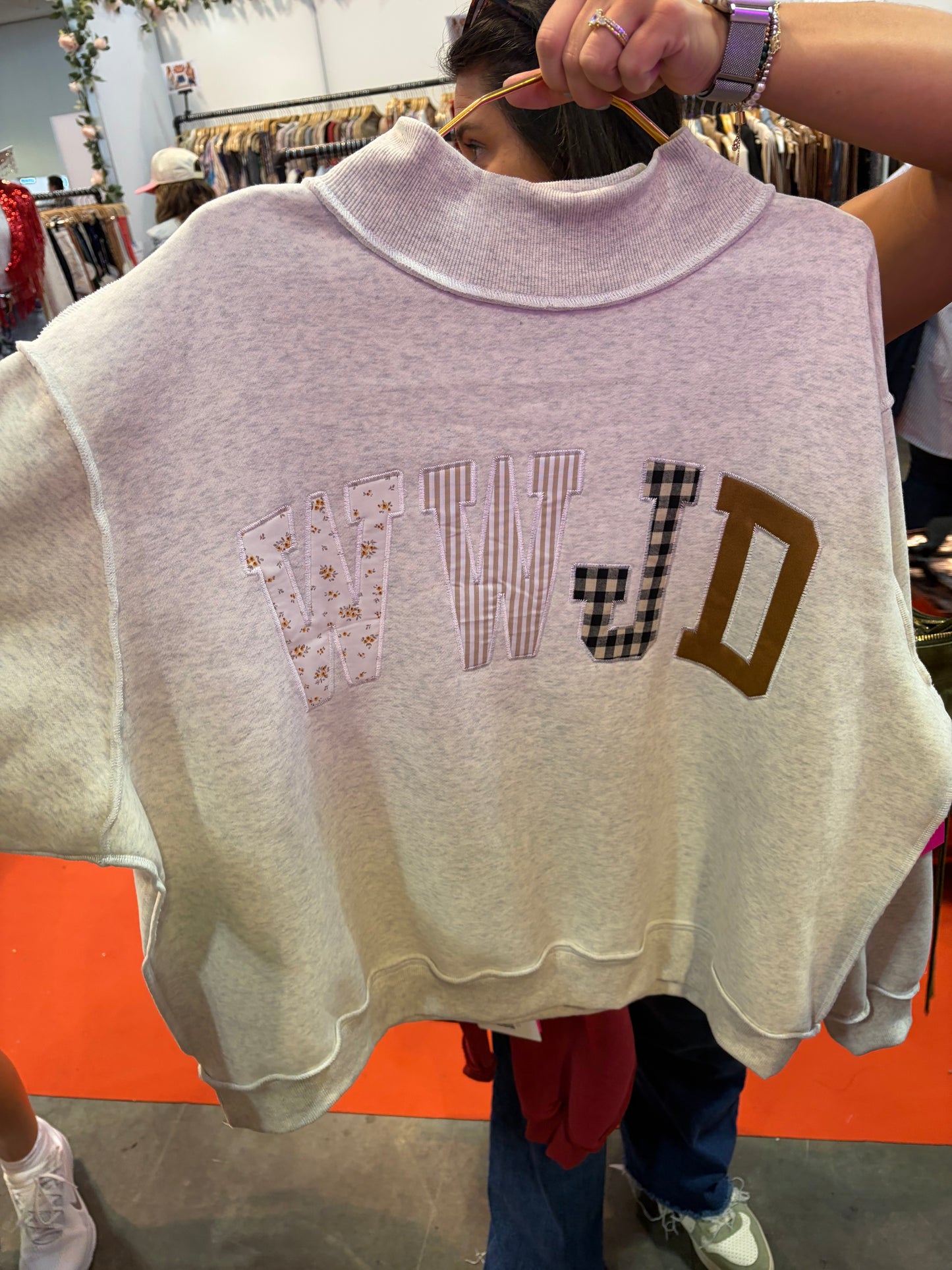 PREORDER- WWJD Mockneck