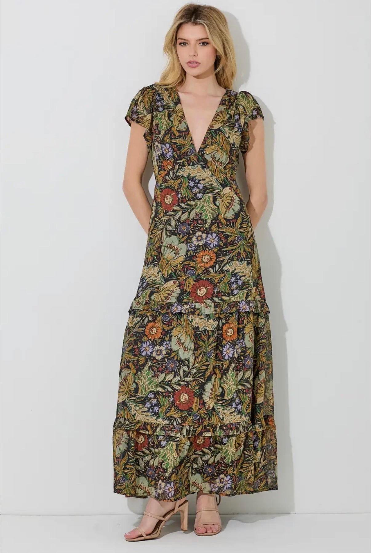 Boho Floral Maxi