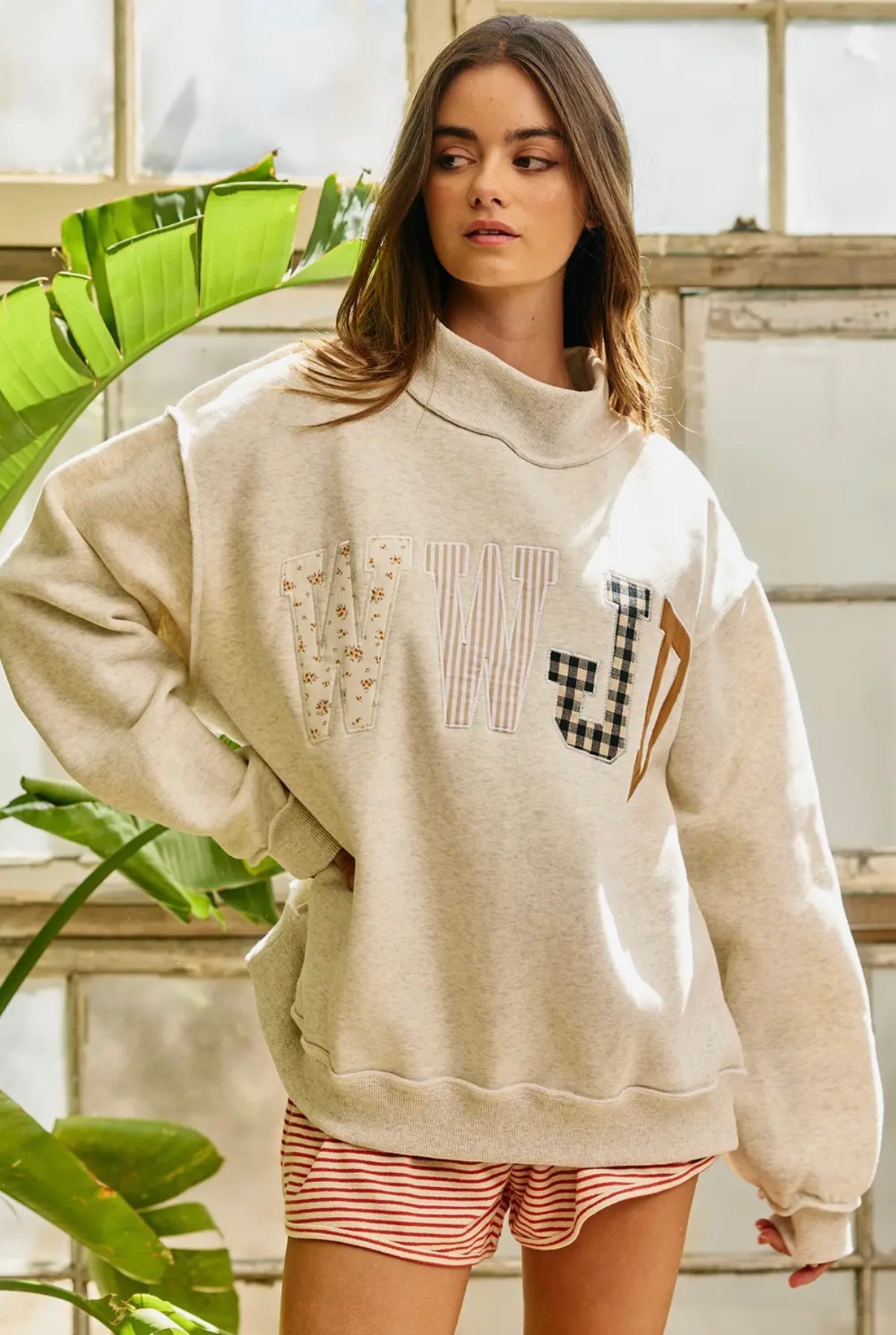 PREORDER- WWJD Mockneck