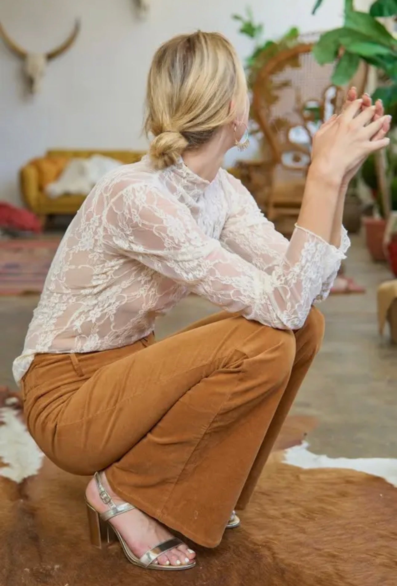 Floral Lace Long Sleeve